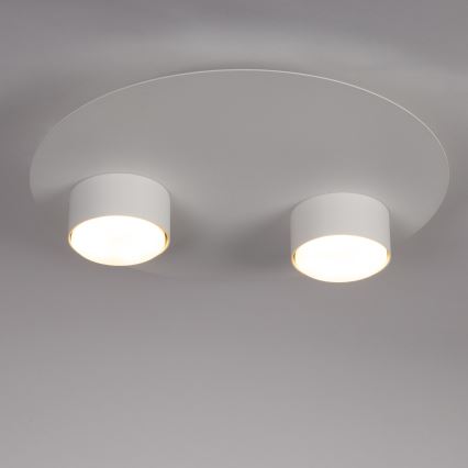 Griestu lampa STAR 2xGX53/12W/230V balta