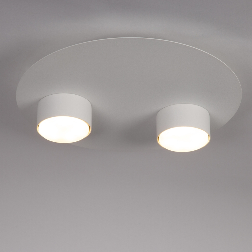 Griestu lampa STAR 2xGX53/12W/230V balta