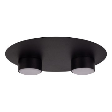 Griestu lampa STAR 2xGX53/12W/230V melna