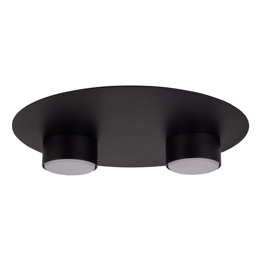Griestu lampa STAR 2xGX53/12W/230V melna