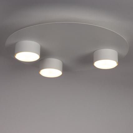 Griestu lampa STAR 3xGX53/12W/230V balta