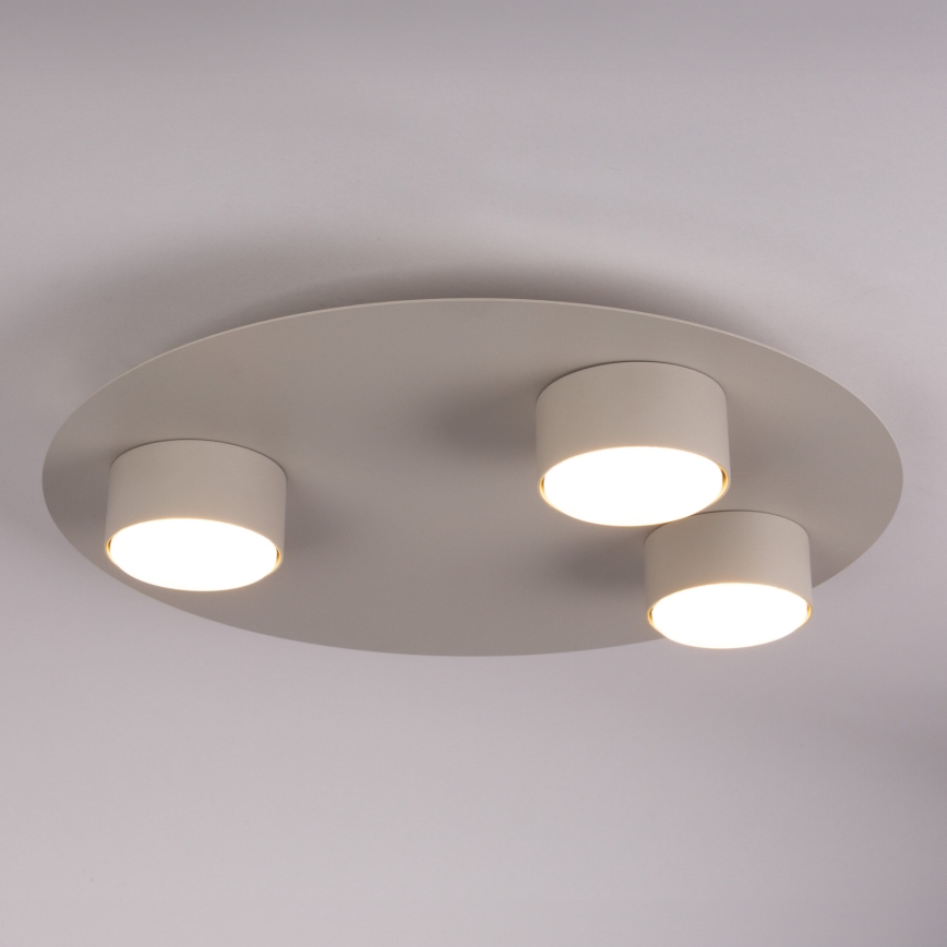 Griestu lampa STAR 3xGX53/12W/230V bēša