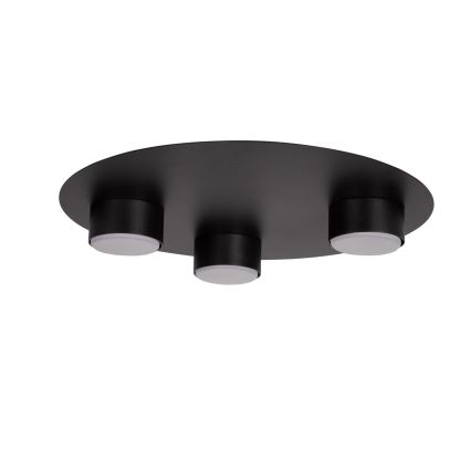 Griestu lampa STAR 3xGX53/12W/230V melna