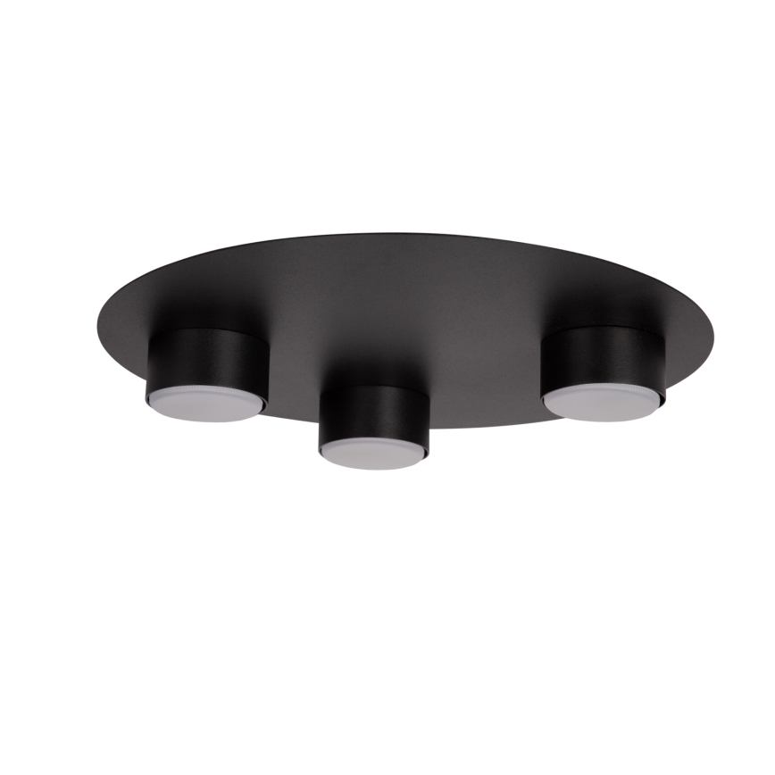 Griestu lampa STAR 3xGX53/12W/230V melna