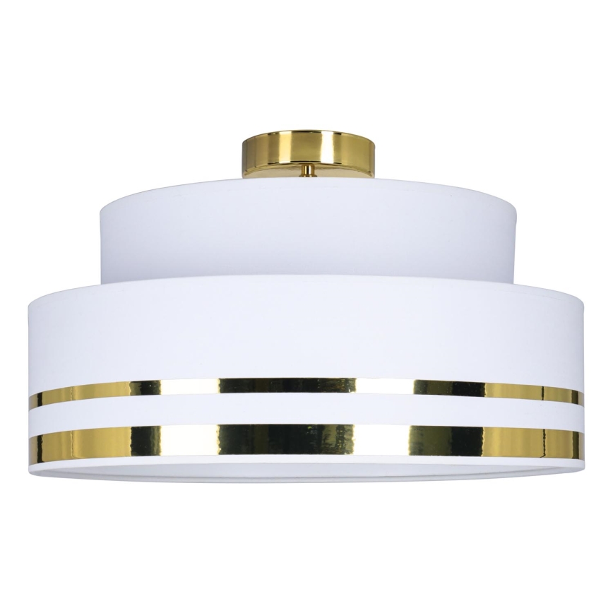 Griestu lampa TAMI 1xE27/60W/230V krēmkrāsa/zelta