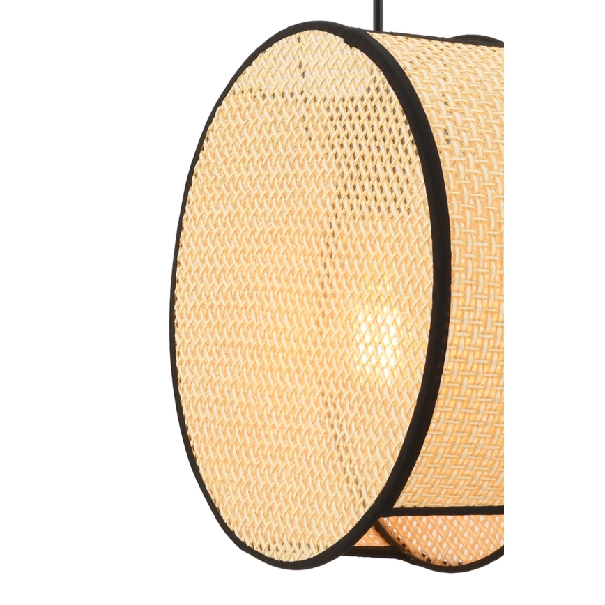 Griestu lampa uz kabeļa BIG DRUM 1xE27/60W/230V bēša/melna