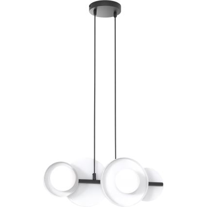 Griestu lampa uz kabeļa MODELIS 4xG9/8W/230V balta