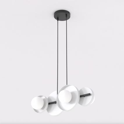 Griestu lampa uz kabeļa MODELIS 4xG9/8W/230V balta