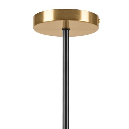 Griestu lampa uz stieņa GEORGIA 3xG9/5W/230V zelta/dūmakaina bēša