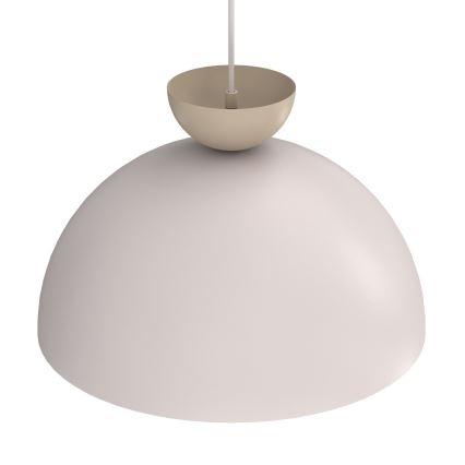 Griestu lampa uz vada NEVIS 1xE27/15W/230V Ø 38 cm krēmkrāsaina