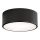 Griestu lampa vannas istabai ar sensoru CLEO 1xE27/24W/230V Ø 20 cm IP54 melna