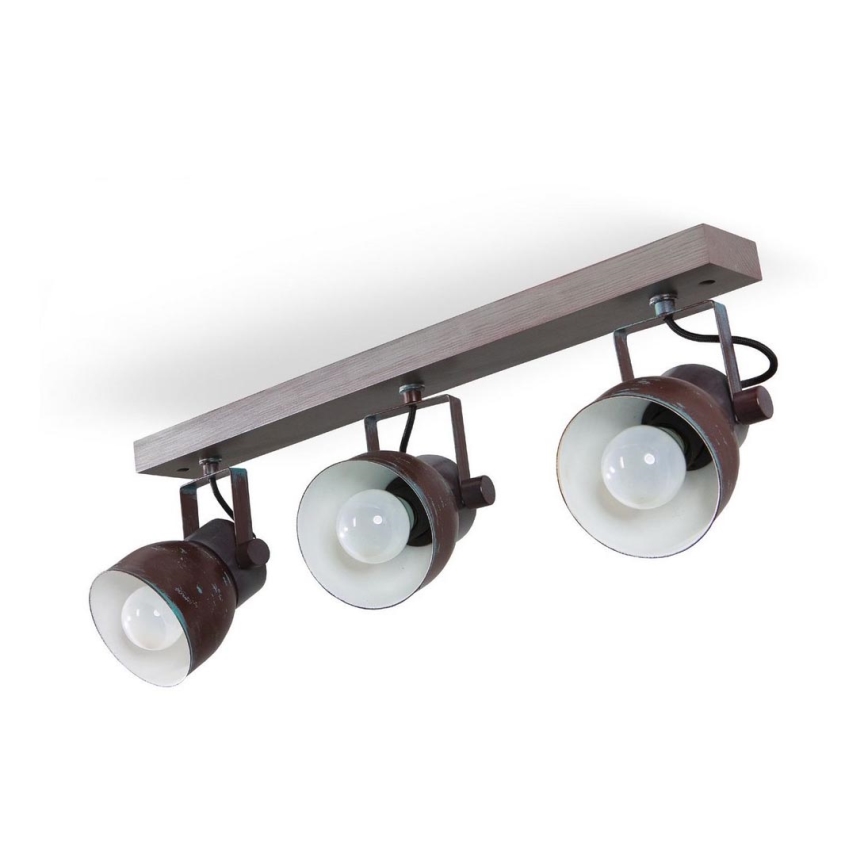 Griestu lampa VIANA 3xE27/60W/230V