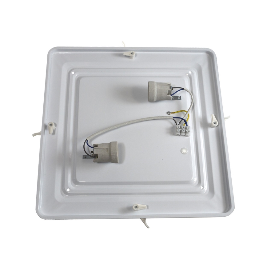 Griestu lampa VITAL 2xE27/60W/230V matēts hroms