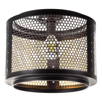 Griestu lampa VITO 1xE27/40W/230V melna