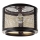 Griestu lampa VITO 1xE27/40W/230V melna