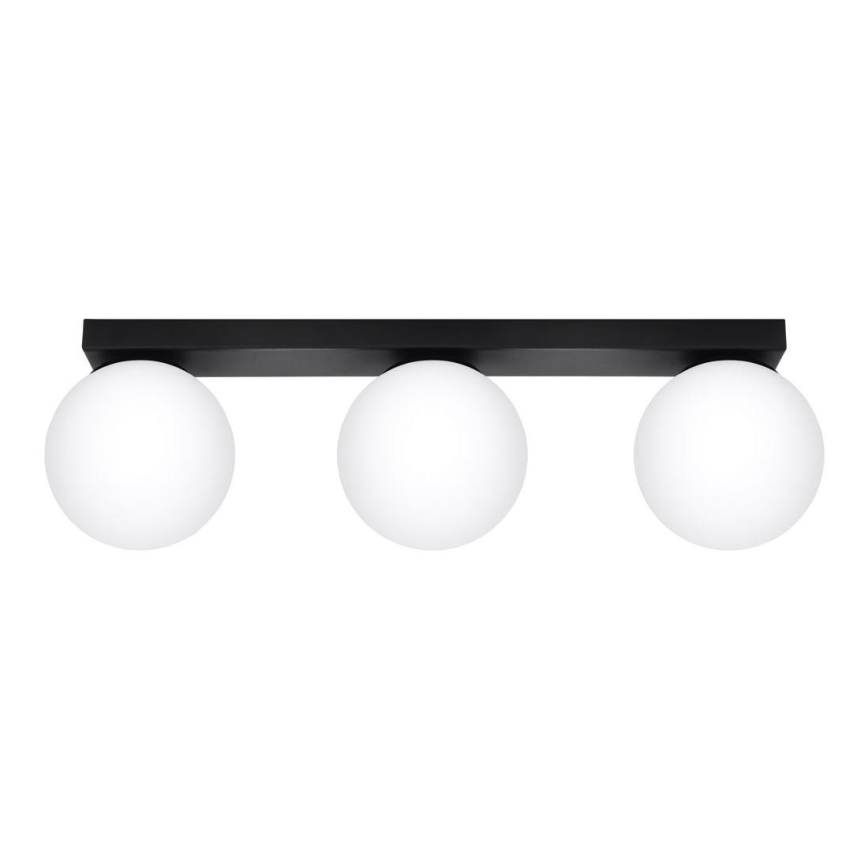 Griestu lampa YOLI 3xG9/12W/230V melna
