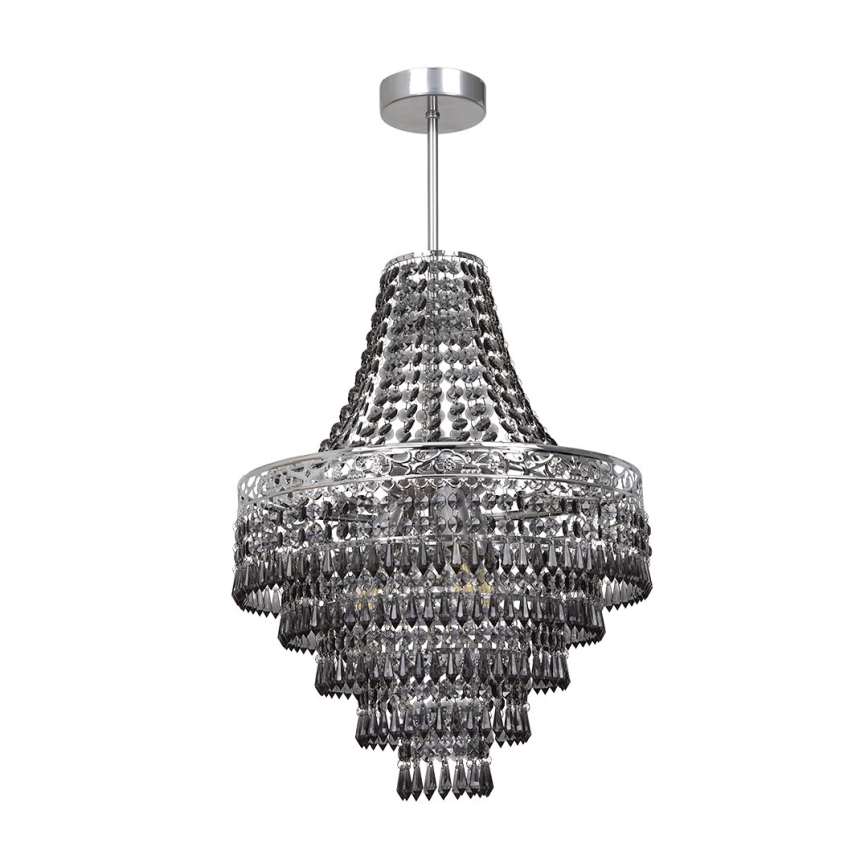 Griestu lustra uz stieņa CORAL, 3xE14/40W/230V, Ø 36 cm