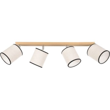 Griestu prožektors BOHO 4xE27/25W/230V ozols