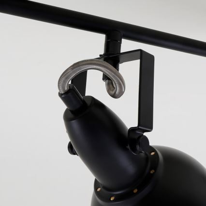 Griestu spotgaismeklis 3xE14/40W/230V, melns