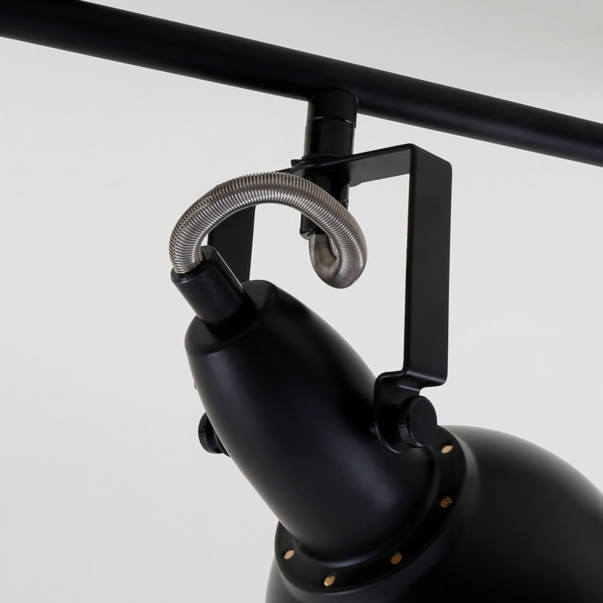 Griestu spotgaismeklis 3xE14/40W/230V, melns