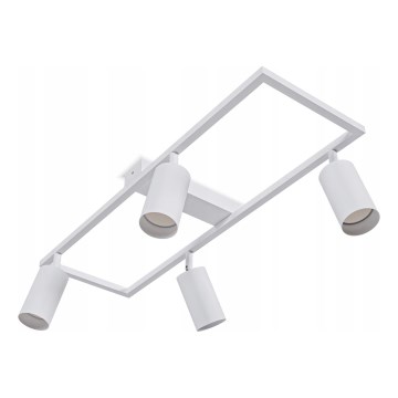 Griestu spotgaismeklis 4xGU10/30W/230V balts