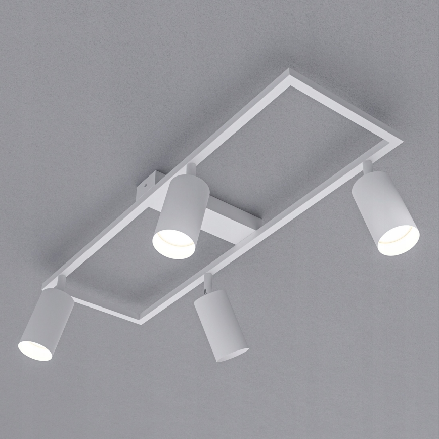 Griestu spotgaismeklis 4xGU10/30W/230V balts