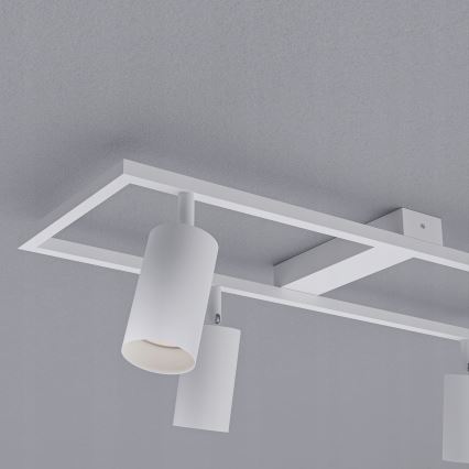 Griestu spotgaismeklis 4xGU10/30W/230V balts