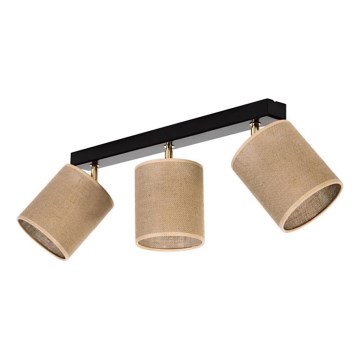 Griestu starmetis JUTE 3xE27/25W/230V