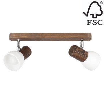 Griestu starmetis NEL 2xE27/15W/230V priede - FSC sertificēts