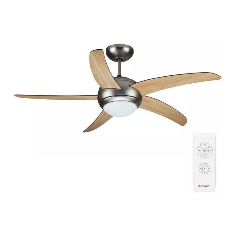Griestu ventilators 2xE27/20W/230V d. 132 cm + tālvadības pults