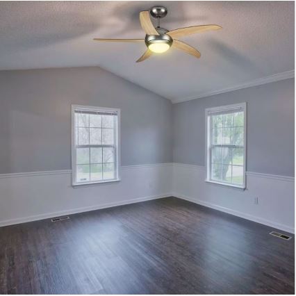 Griestu ventilators 2xE27/20W/230V d. 132 cm + tālvadības pults