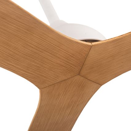 Griestu ventilators d. 132 cm bēša/balta + tālvadības pults