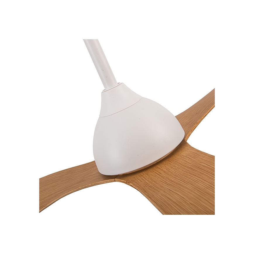 Griestu ventilators d. 132 cm bēša/balta + tālvadības pults