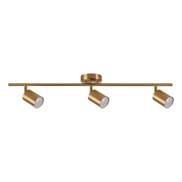 Griestu virziena gaismeklis GOLDIE 3xGU10/10W/230V, zelta