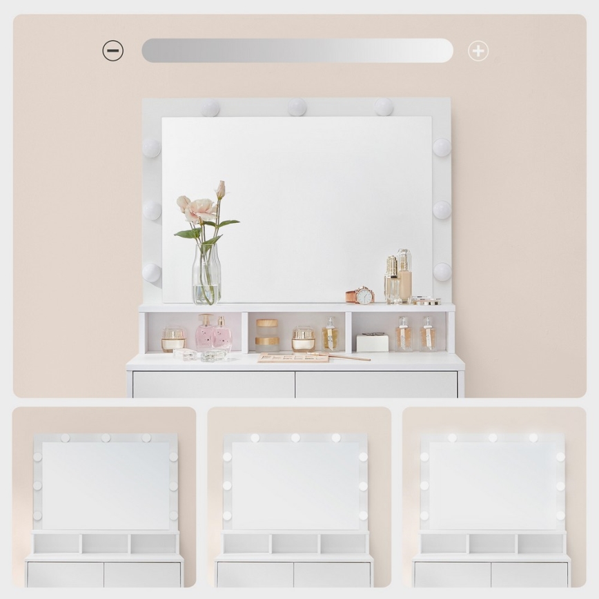 Grima galdiņš HATOR balts