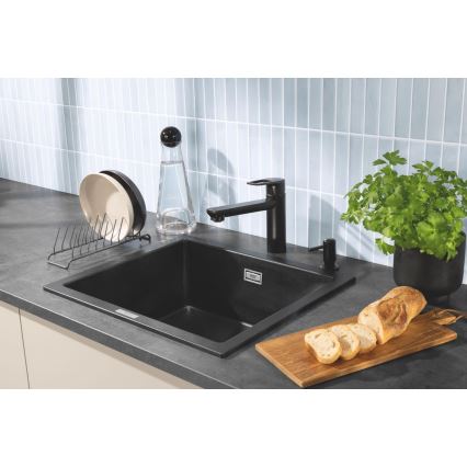 GROHE 1021652430 - Šķidro ziepju dozators CONTEMPORARY 500 ml melns