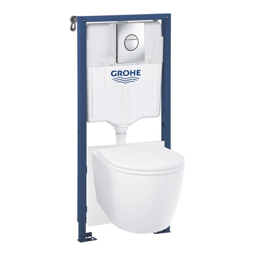 GROHE 103846SH00 - SOLIDO komplekts 5 vienā, 1,13 m, keramika/balta