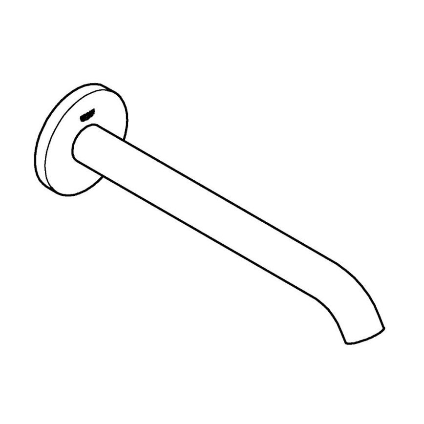 GROHE 13449DC1 - Vannas noteka ESSENCE, 221 mm, nerūsējošais tērauds