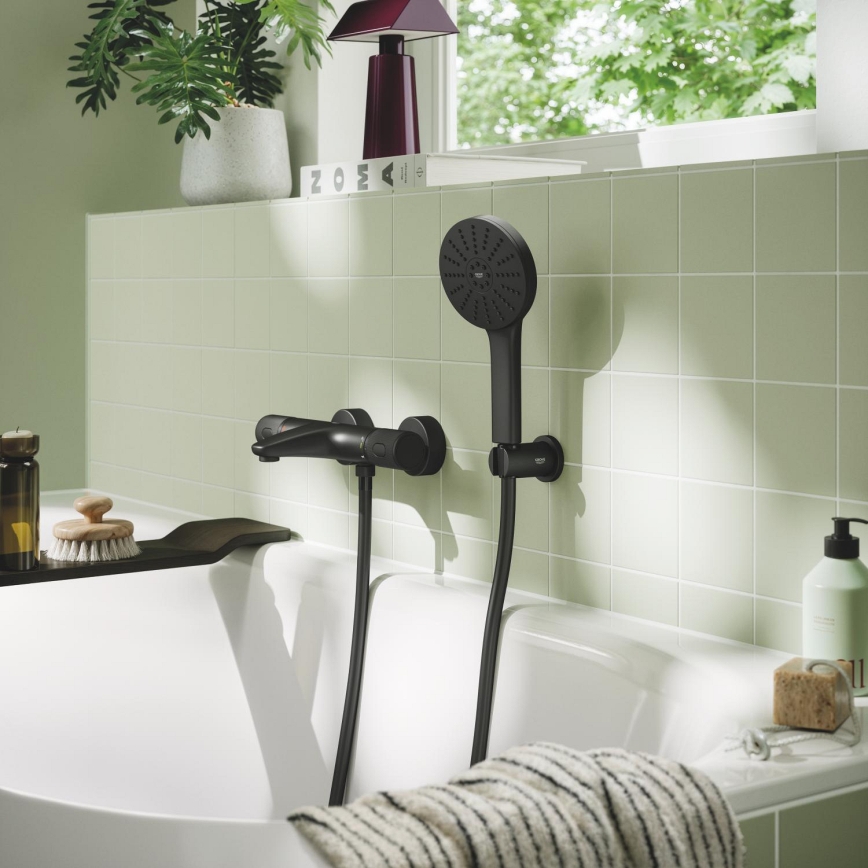 GROHE 1348632430 - Rokas duša VITALIO JOY+ 120 mm melna