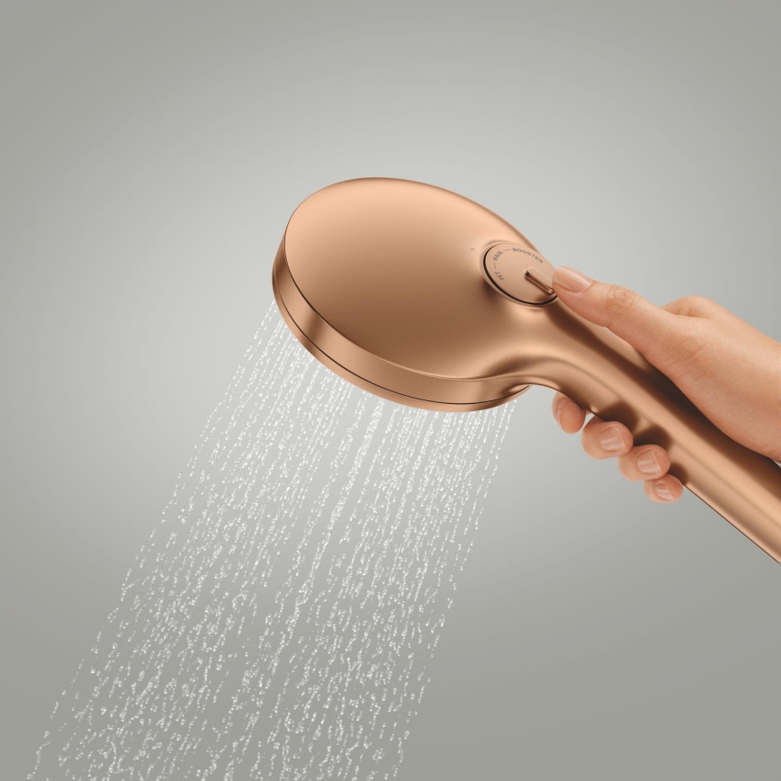 GROHE 134863DL00 - Rokas duša VITALIO JOY+ 120 mm ar vara apdari