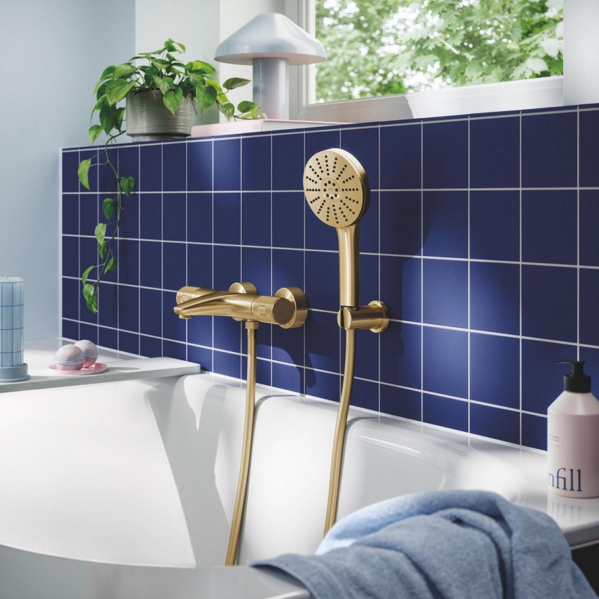 GROHE 134863GN00 - Rokas duša VITALIO JOY+ 120 mm zelta