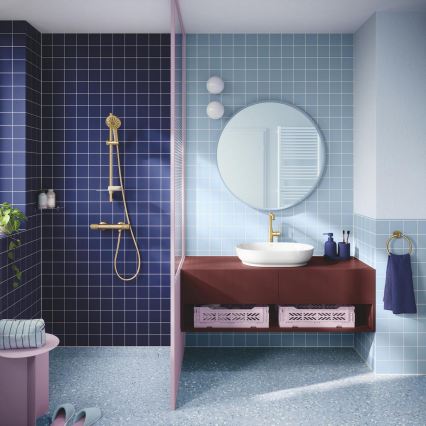 GROHE 134863GN00 - Rokas duša VITALIO JOY+ 120 mm zelta