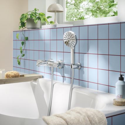 GROHE 1348640000 - Rokas duša VITALIO JOY+ 120 mm spīdīgs hroms