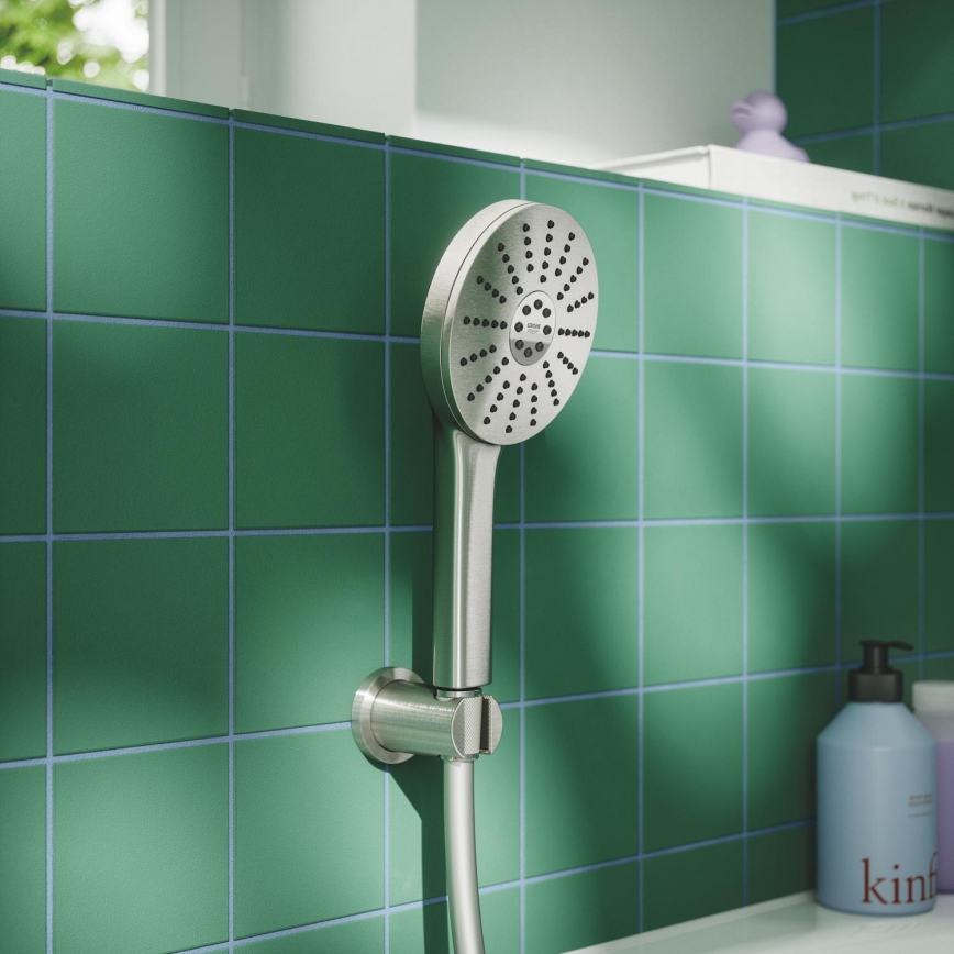 GROHE 134864DC00 - Rokas duša VITALIO JOY+ 120 mm matēts hroms