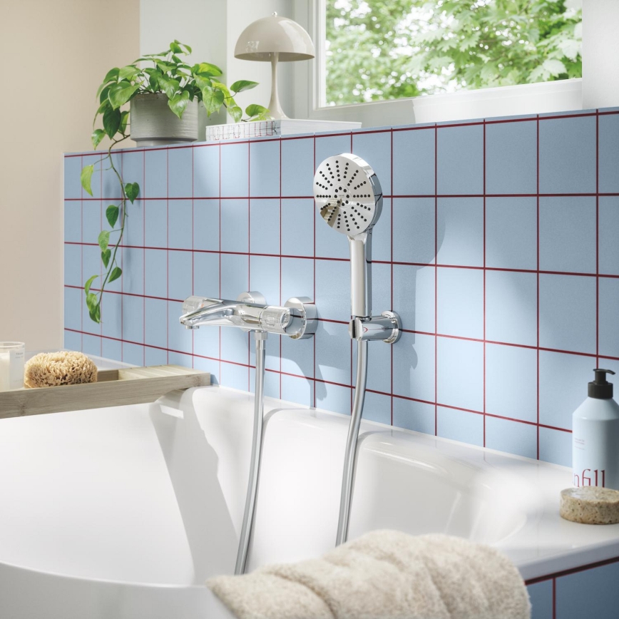 GROHE 1348650000 - Dušas komplekts VITALIO JOY+ 120 mm spīdīgs hroms