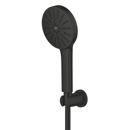 GROHE 1348652430 - Dušas komplekts VITALIO JOY+ 120 mm melns