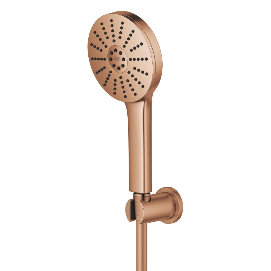 GROHE 134865DL00 - Dušas komplekts VITALIO JOY+ 120 mm miedzēts