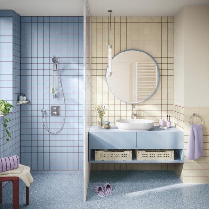 GROHE 1348660000 - Dušas komplekts VITALIO JOY+ 120 mm spīdīgs hroma pārklājums
