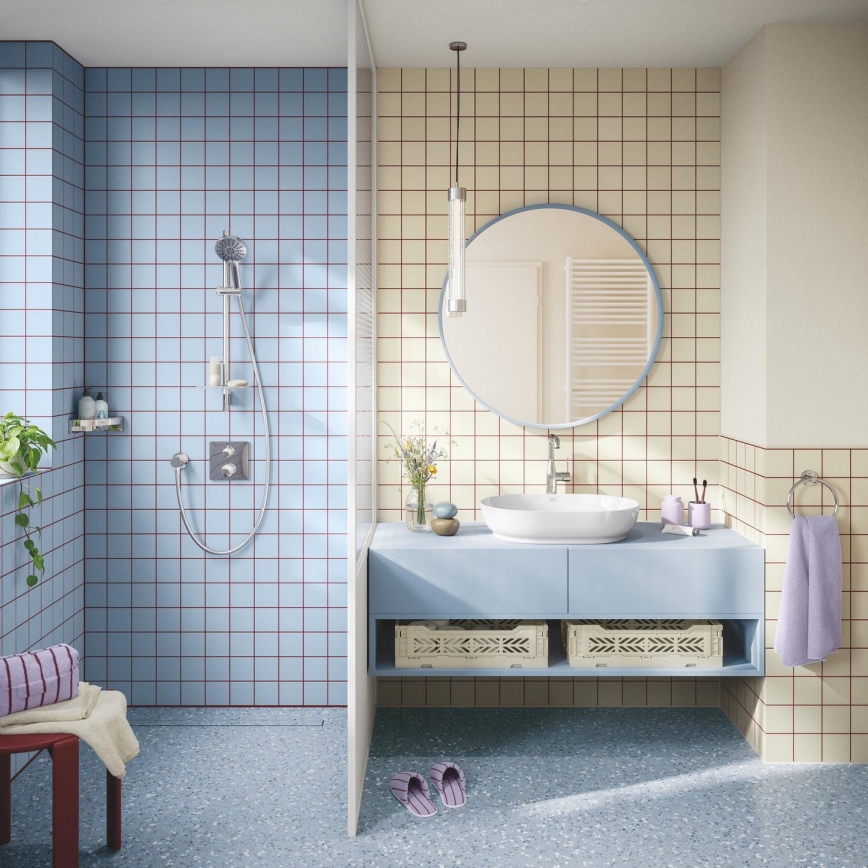 GROHE 1348660000 - Dušas komplekts VITALIO JOY+ 120 mm spīdīgs hroma pārklājums