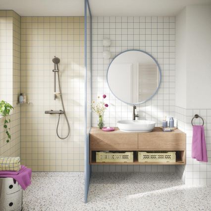 GROHE 134866AL00 - Dušas komplekts VITALIO JOY+ 120 mm, grafīta krāsa